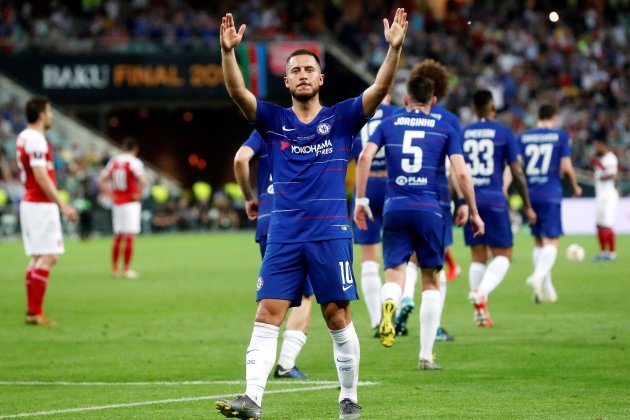 Hazard Chelsea Arsenal Final Europa League EFE
