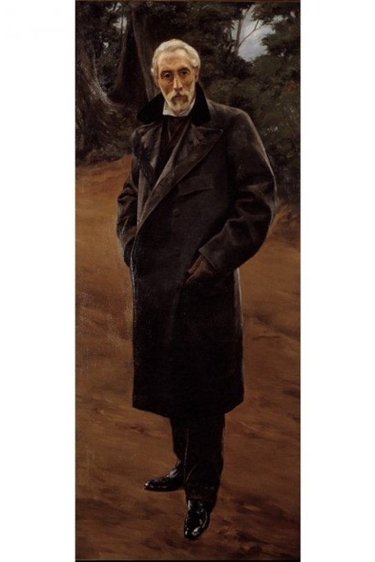 5. Antoni Fabrés. Autoretrat, c. 1920. Museu Nacional d'Art de Catalunya