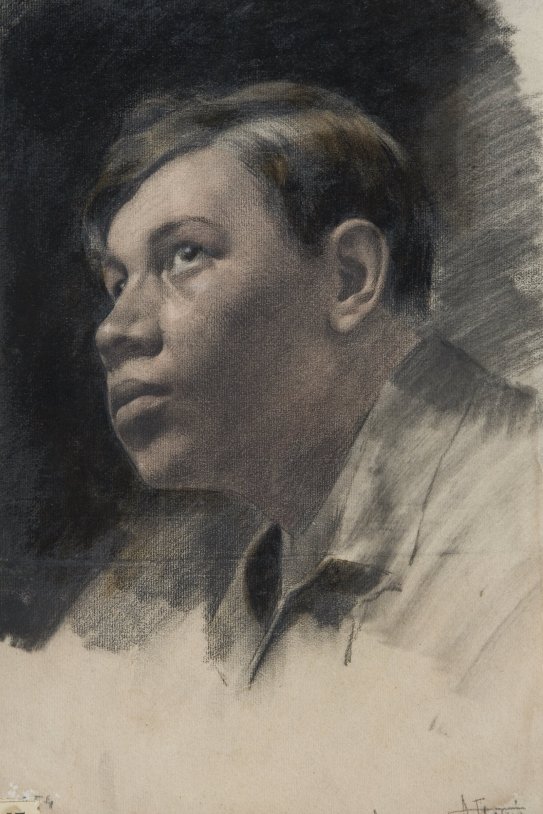 8. Antoni Fabrés. Retrat del pintor Diego Rivera, c. 1902 1906. Museu Nacional d'Art de Catalunya