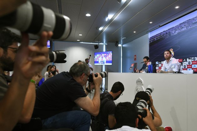 Sergio Ramos Madrid Roda Premsa EFE