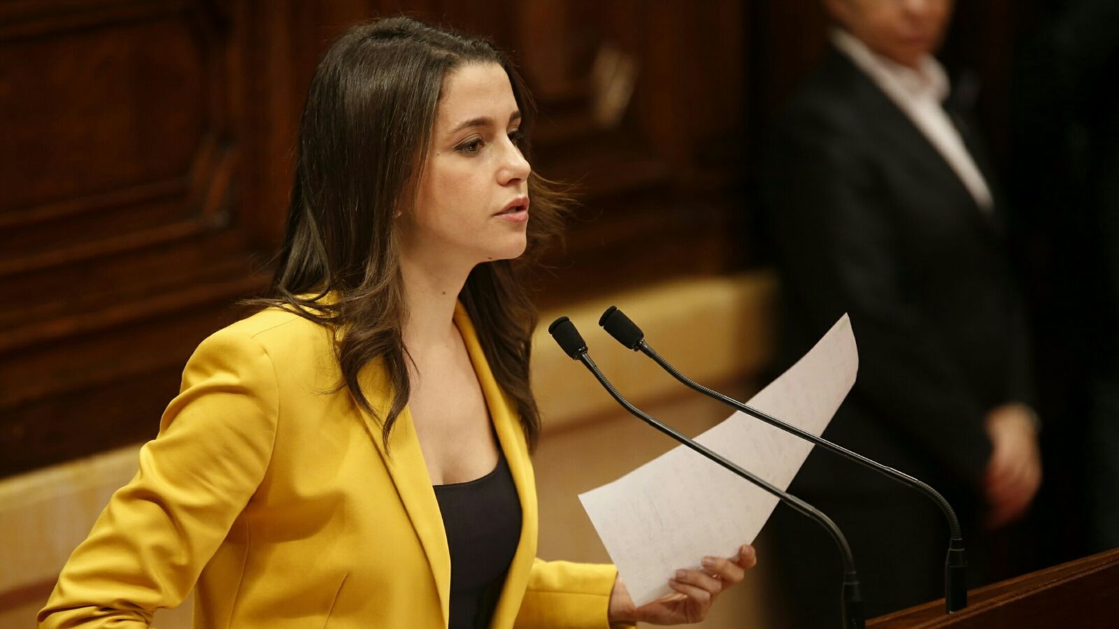 Arrimadas tilda Puigdemont de "señor Mas de lo mismo" Arrimadas tilda Puigdemont de "señor Mas de lo mismo"
