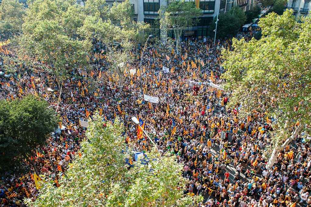 La Diada: "Cinco movilizaciones y un solo pueblo"