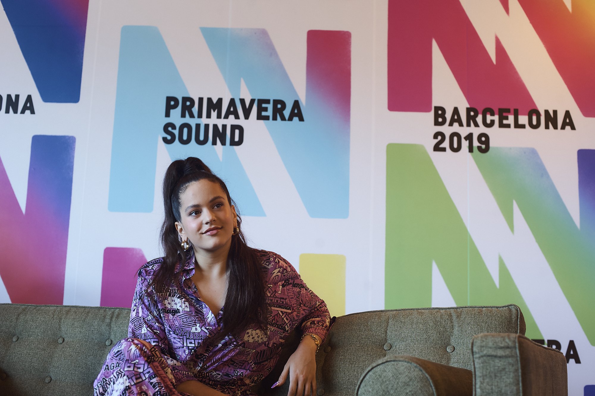 Rosalía actúa en el Primavera Sound