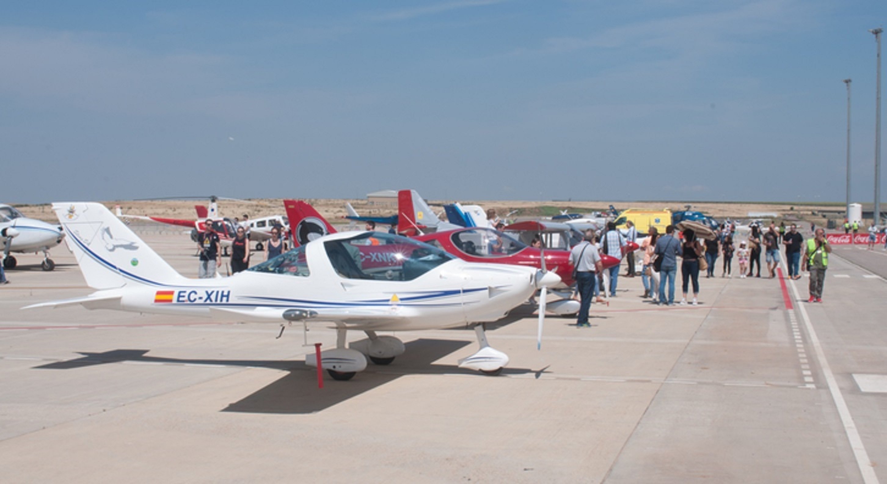 El aeropuerto de Lleida-Alguaire acoge la feria aeronáutica LleidaAirChallenge