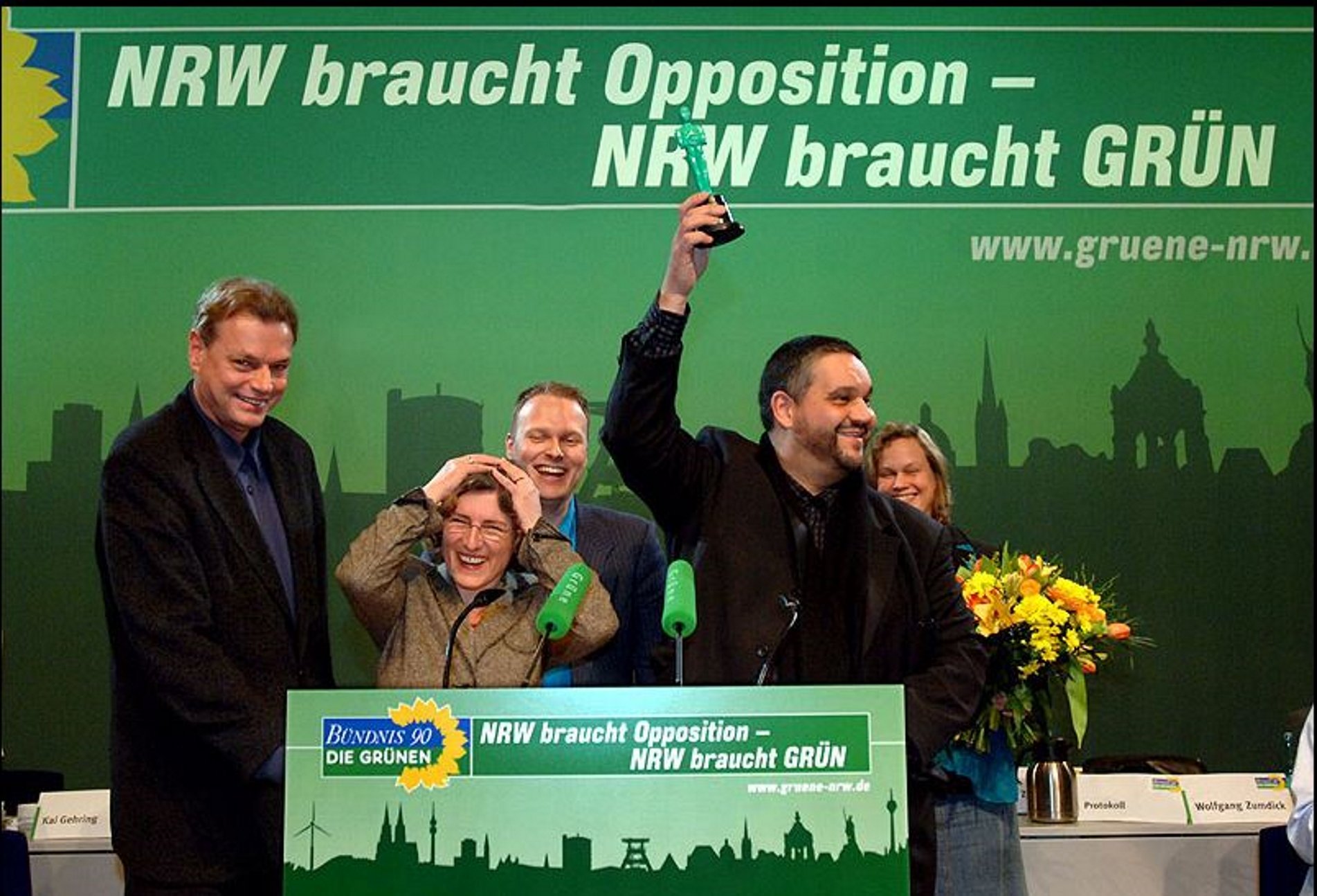 Los Verdes lideran por primera vez las encuestas en Alemania