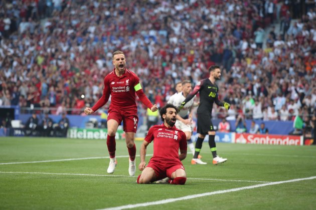 Salah Henderson Liverpool Tottenham Final Champions EFE