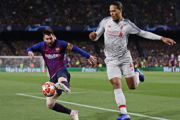 Messi Van Dijk Barca Liverpool EFE Messi Van Dijk Barca Liverpool EFE