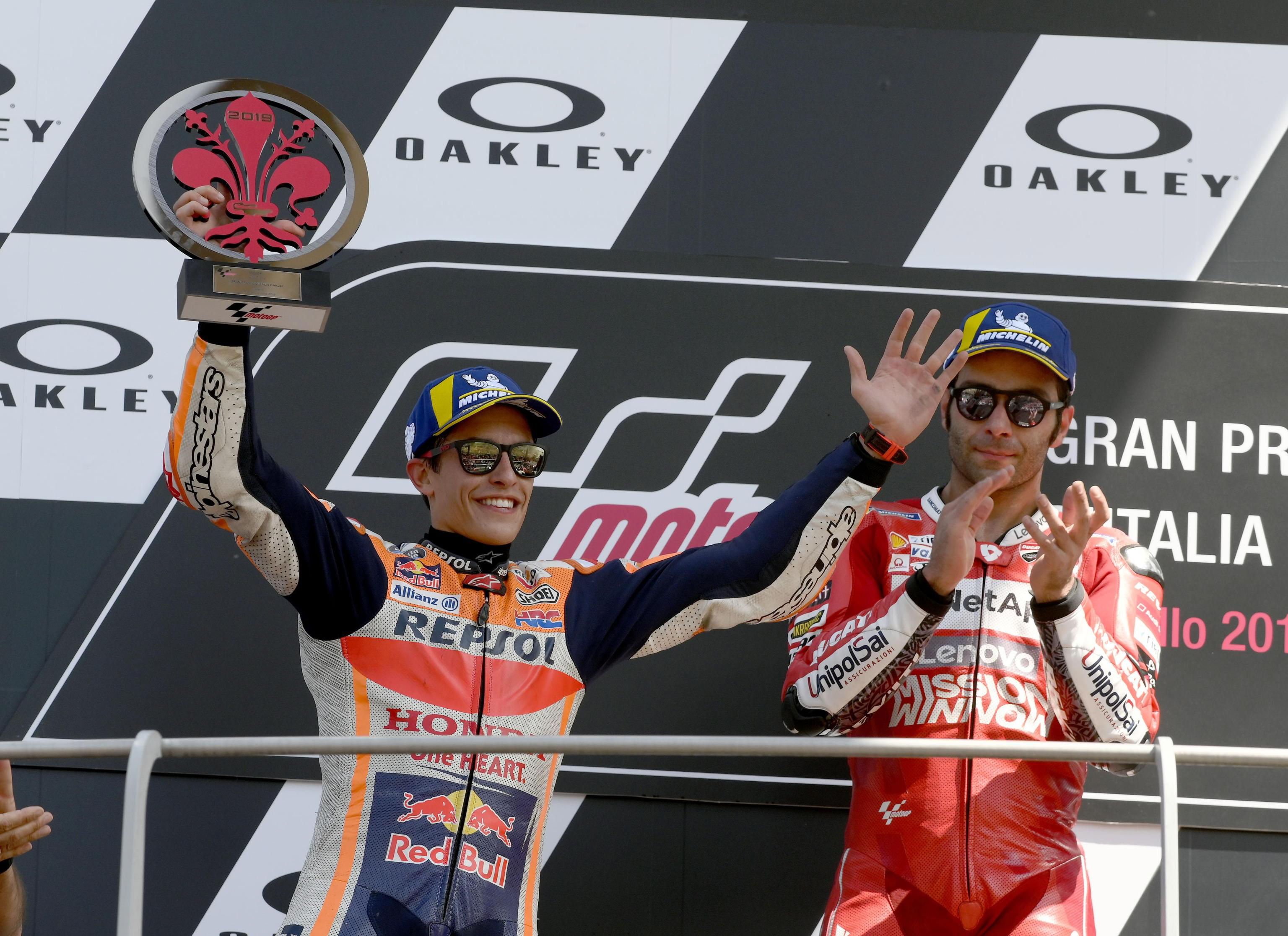 Danilo Petrucci: "Los abucheos a Marc Márquez, como a cualquier otro piloto, son inaceptables"