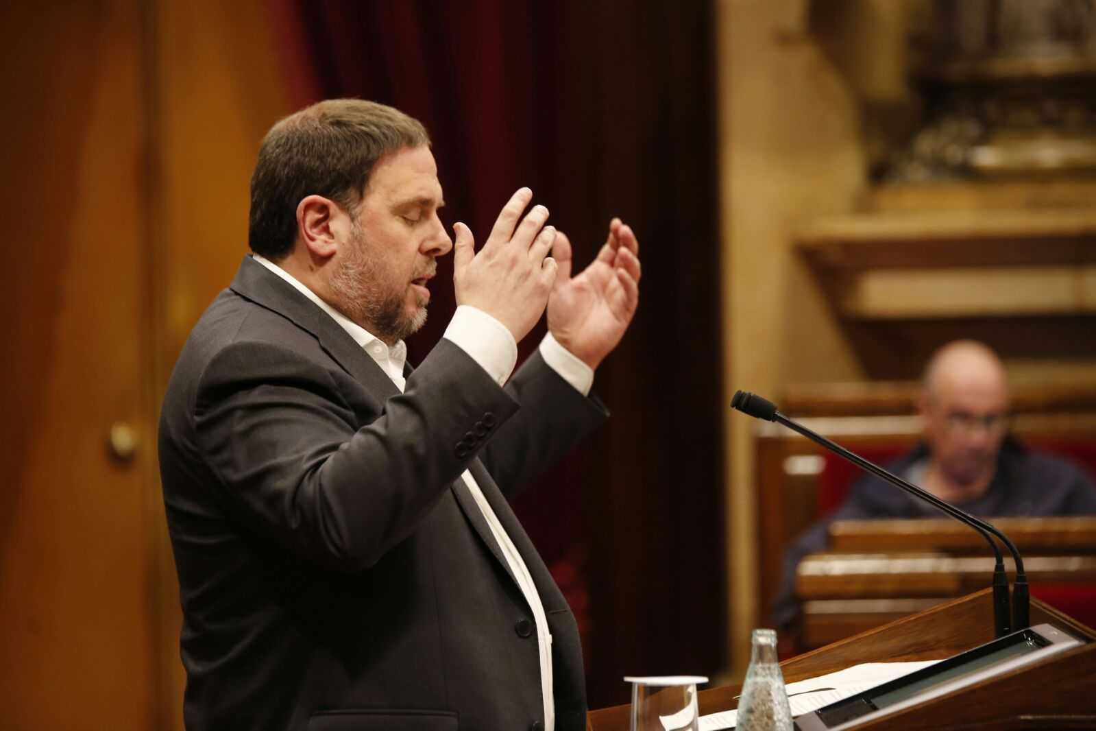 Junqueras defiende a Coma cargando contra Jorge Fernández