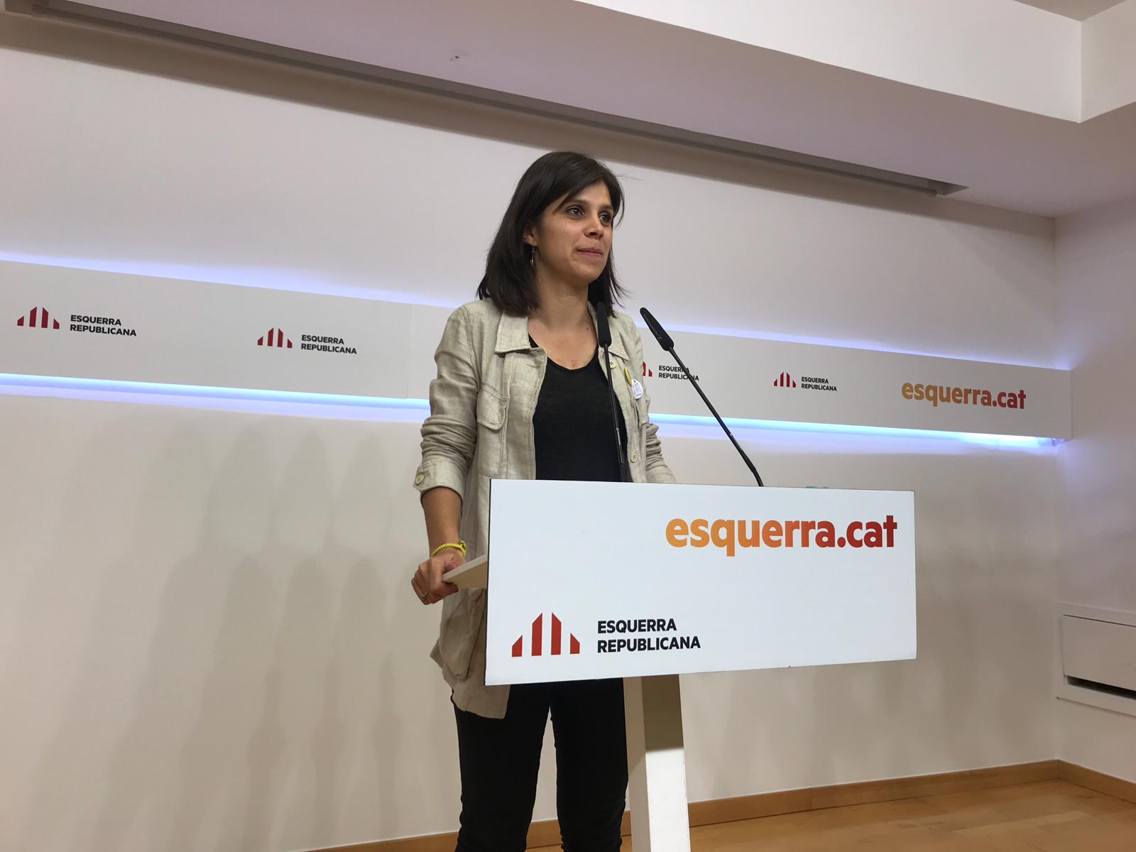 ERC, sobre Colau: "No se entendería que pusiera por delante la alcaldía a los principios"