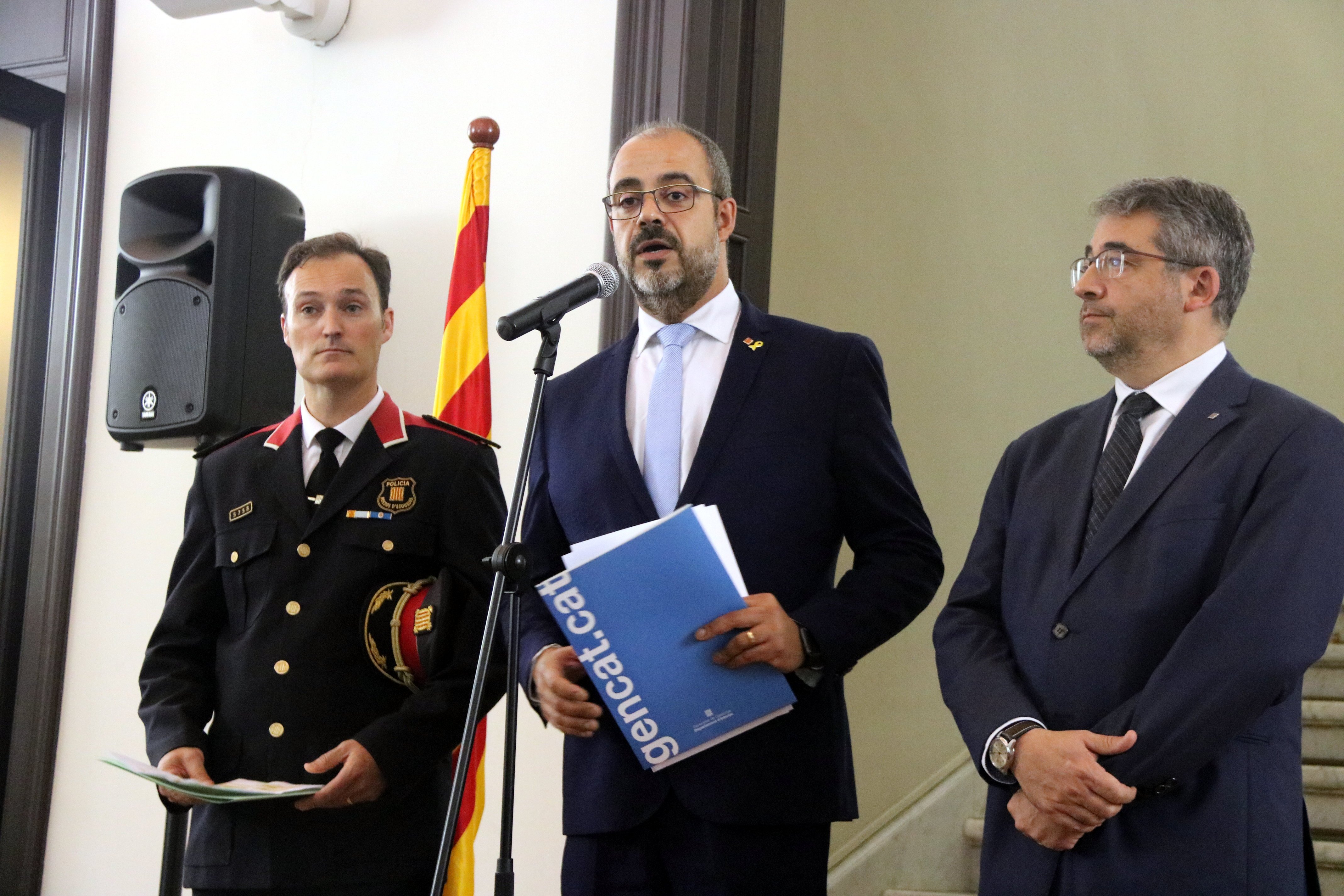 Eduard Sallent, nuevo jefe de los Mossos d'Esquadra