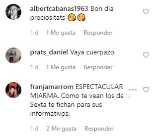 Comentario Maria Casado Instagram 4@mariacasado78