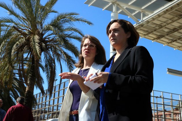 Ada Colau Janet Sanz - ACN
