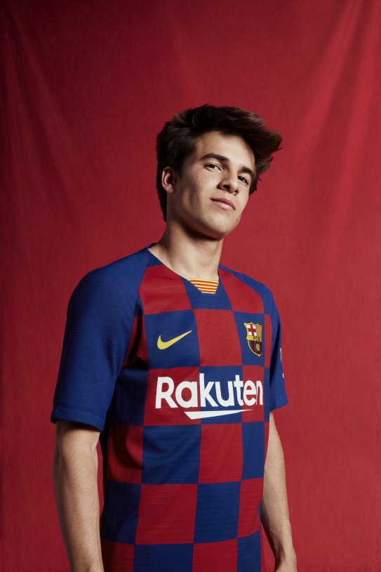 Riqui Puig Barça samarreta escacada FC Barcelona