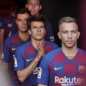 Arthur Riqui Puig Coutinho Barça samarreta escacada FC Barcelona