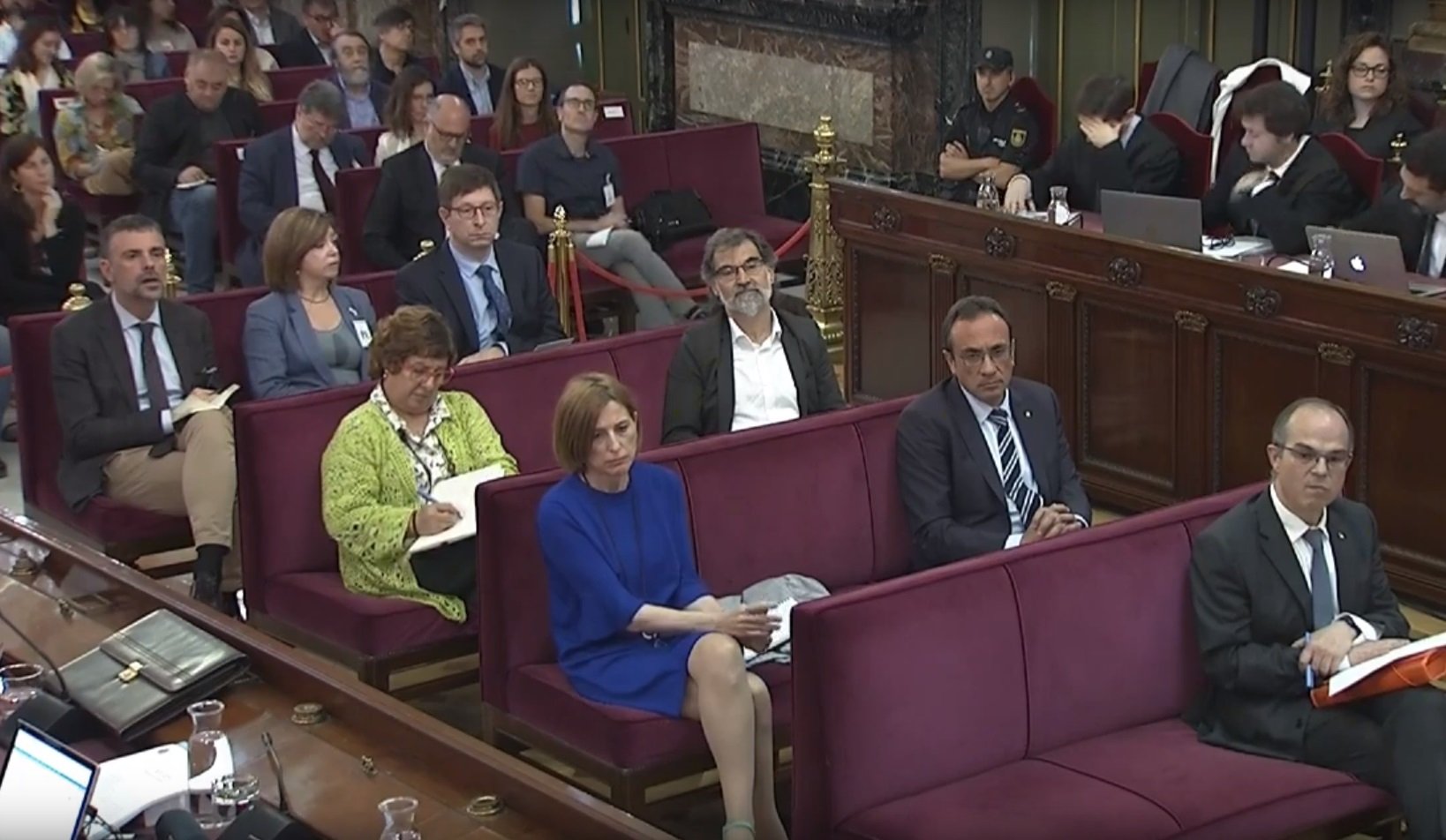 El Suprem extingeix la inhabilitació de Cuixart, Sànchez, Forcadell, Rull i Forn: poden anar a eleccions