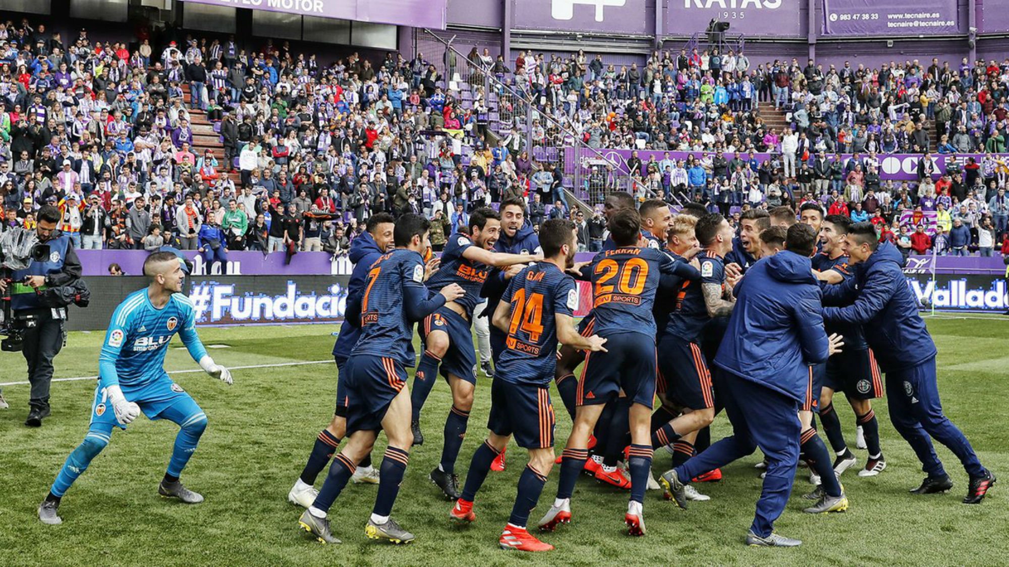 El Valencia no tiene nada que ver con el partido amañado en Valladolid