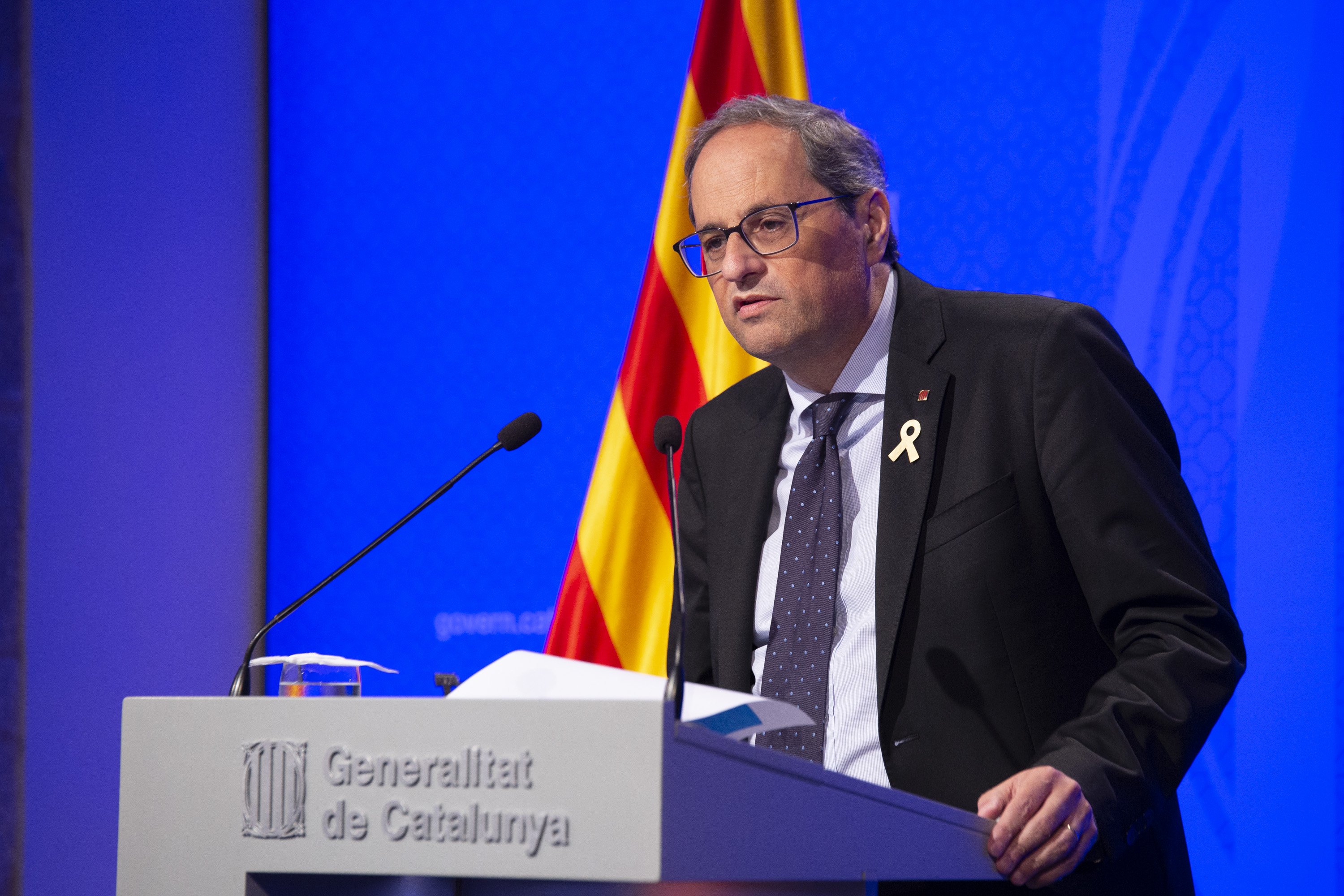 Torra carrega contra "l'operació d'estat" per evitar un alcalde independentista a Barcelona