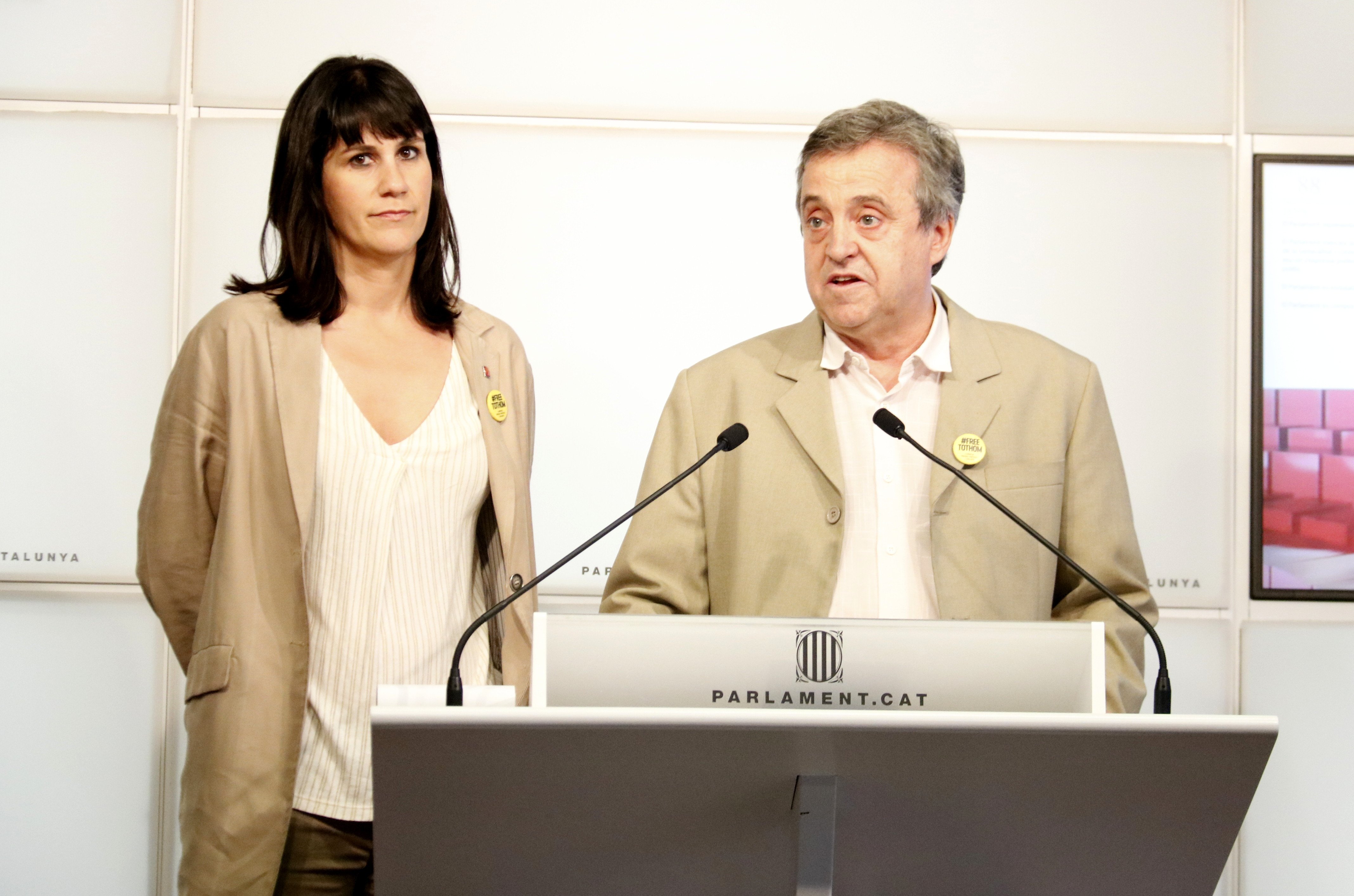 JxCat y ERC acusan la Fiscalía de "mentir" y de buscar criminalizar el independentismo