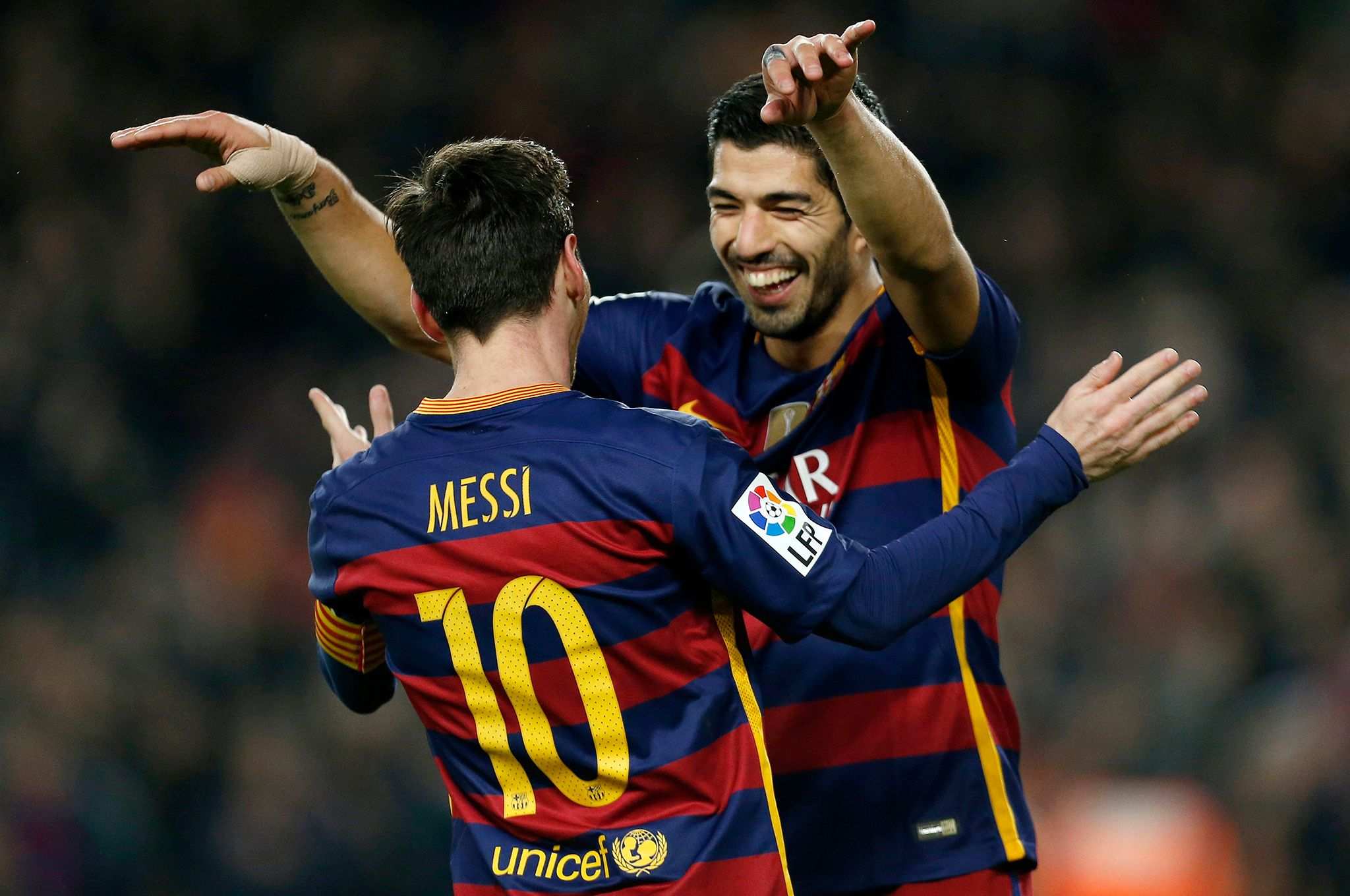 Messi Luis Suárez
