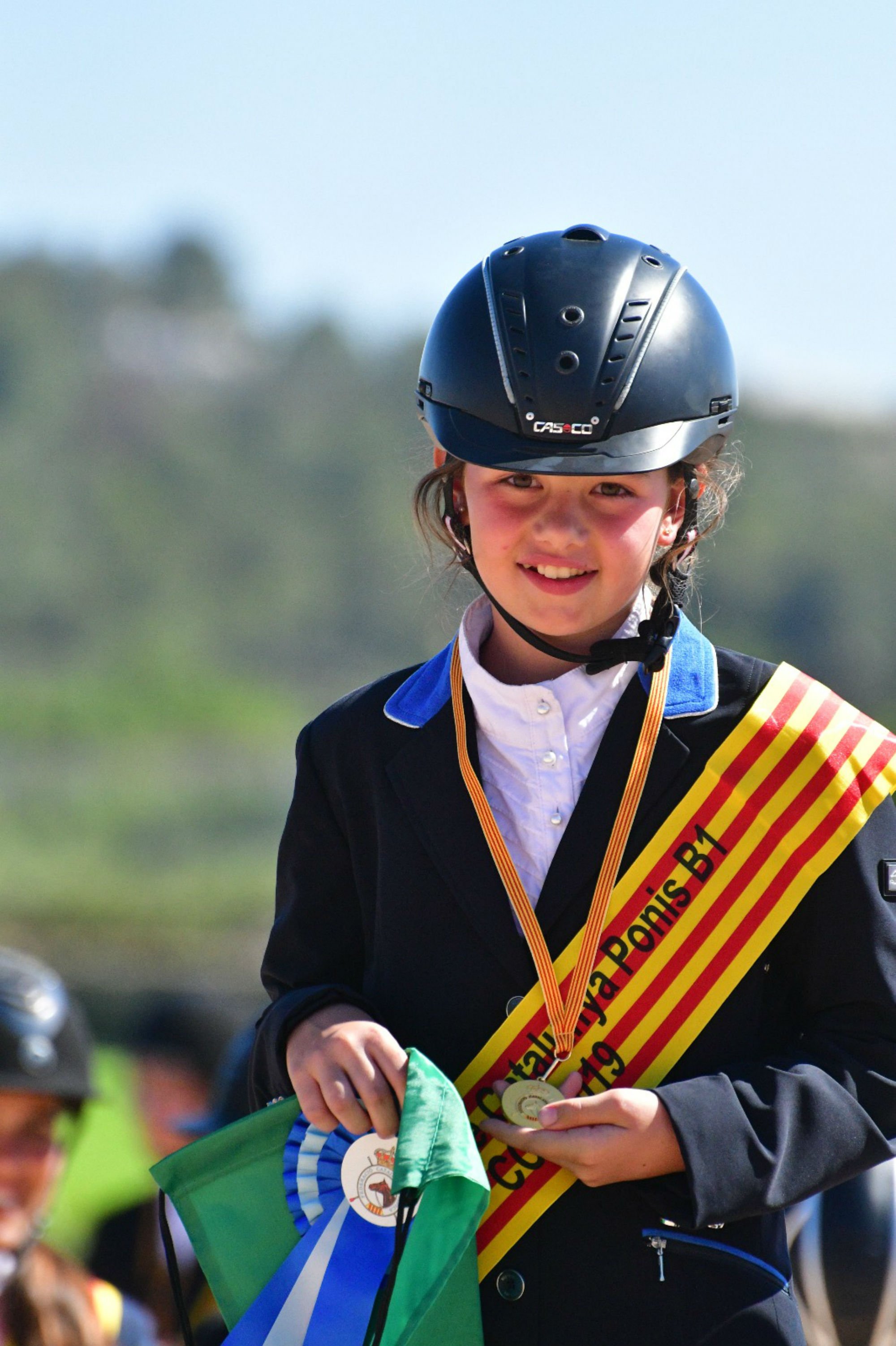 Anna Poch revalida títol en el Campionat de Catalunya de ponis a Torredembarra