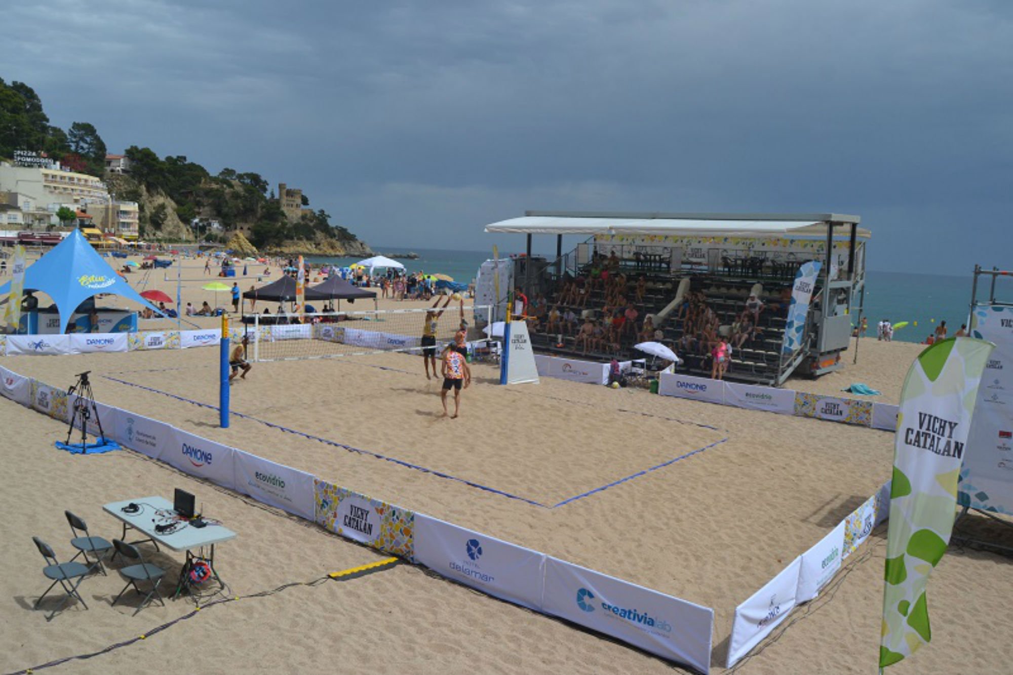 Lloret de Mar acull la quarta prova del Campionat de Catalunya de volei platja