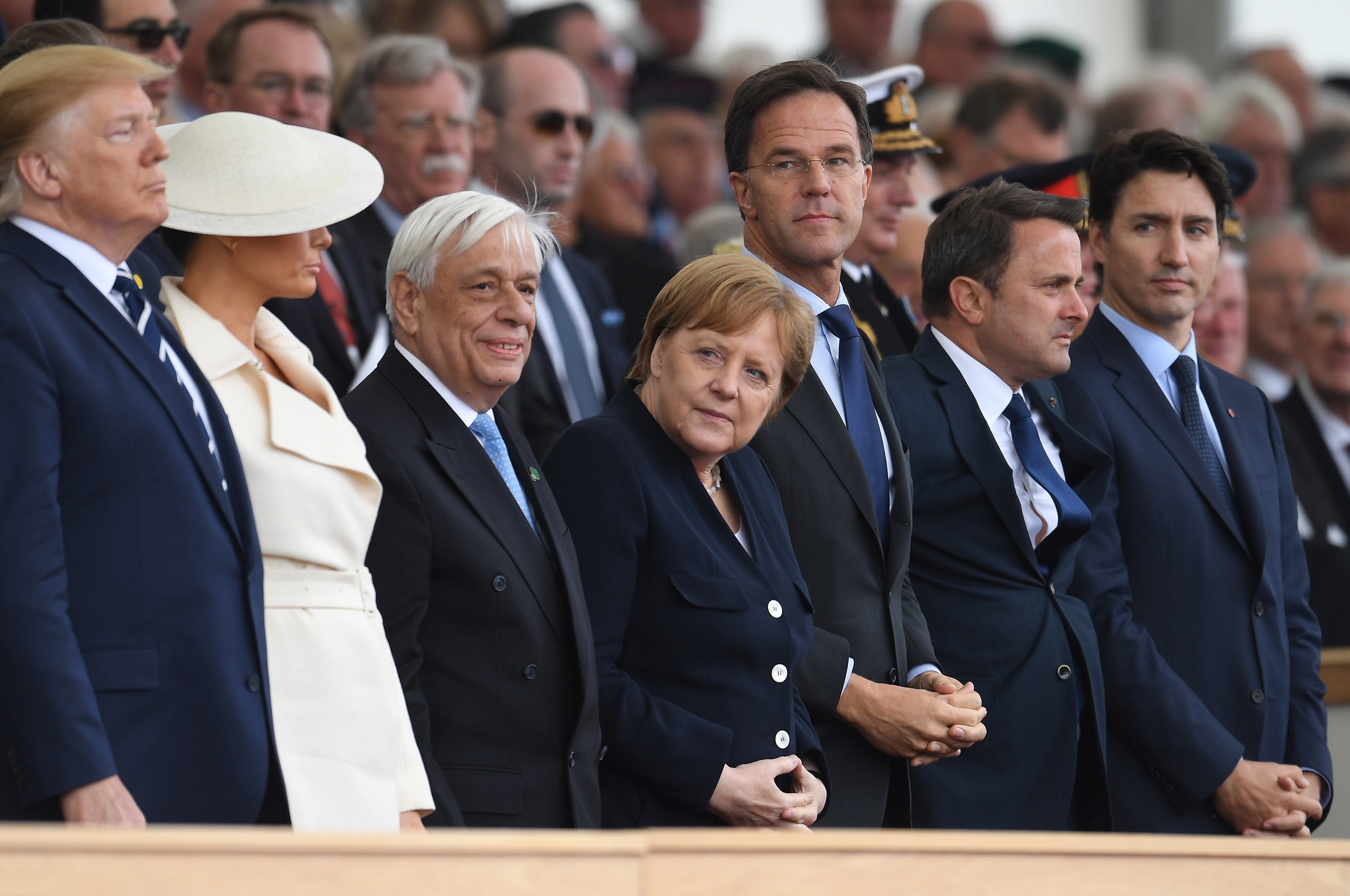 La gran lliçó de Merkel en la commemoració del desembarcament de Normandia