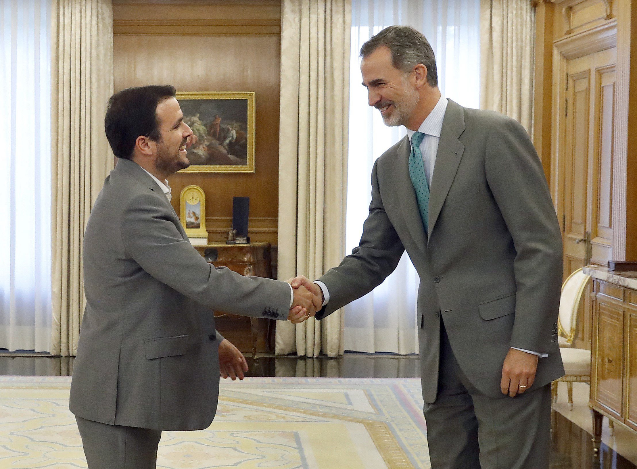 Garzón reprocha a Felipe VI el discurso del 3-O: "Fue un error"