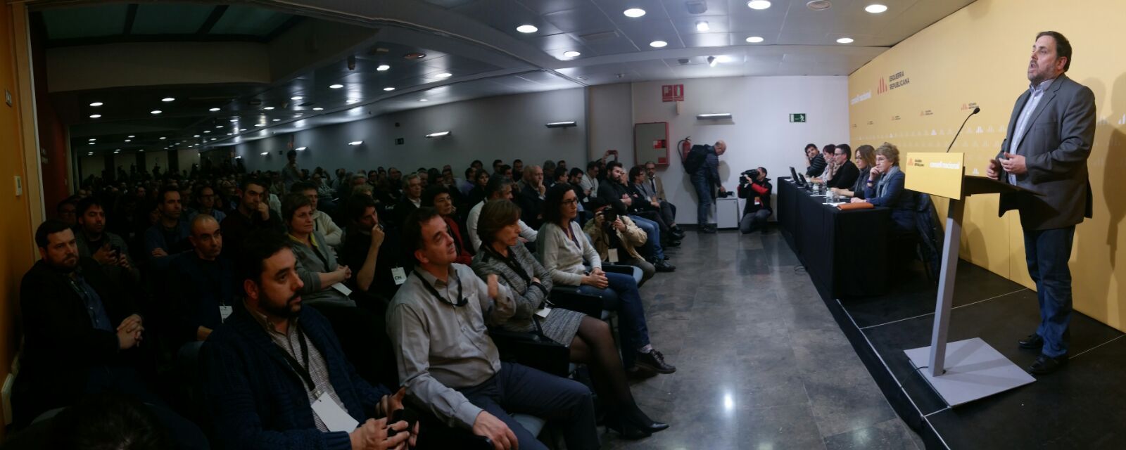 Junqueras augura escenaris "de caràcter gandhià"