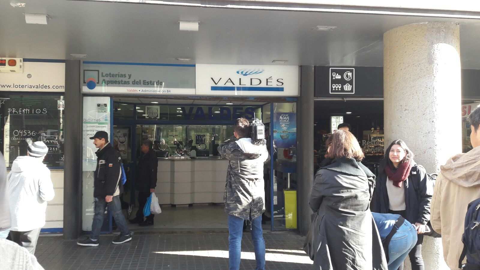 El segundo premio, muy repartido en Catalunya con el 04.536