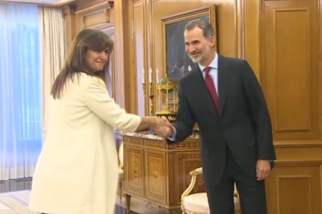 Laura Borràs Felip VI captura Laura Borràs Felip VI captura