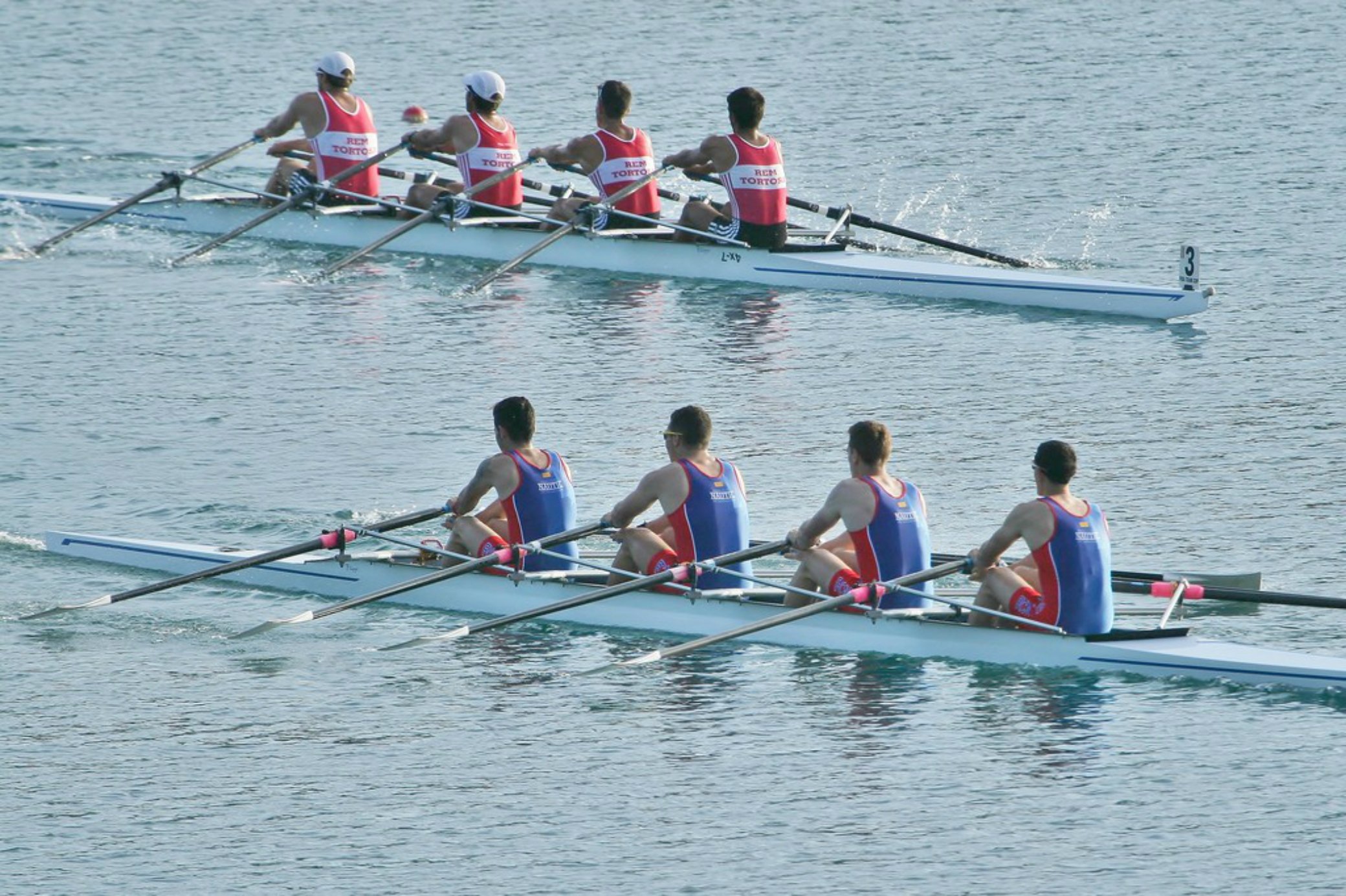 L’estany de Banyoles acull el Campionat de Catalunya de rem olímpic