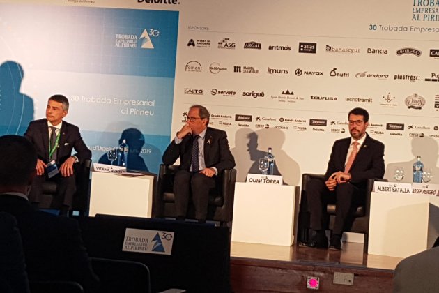 quim torra batalla trobada empresarial seu urgell quim torra batalla trobada empresarial seu urgell