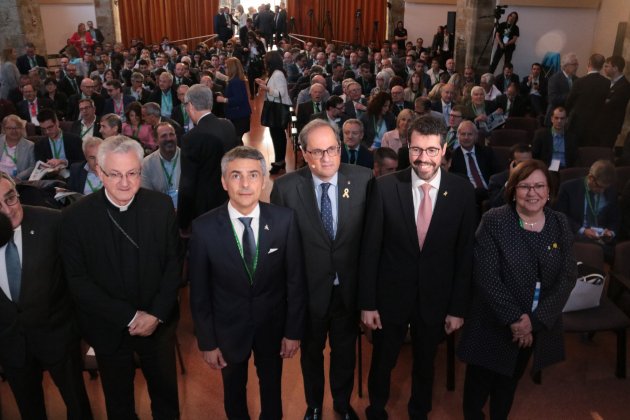 Quim Torra Albert Batalla Joan Enric Vives ACN
