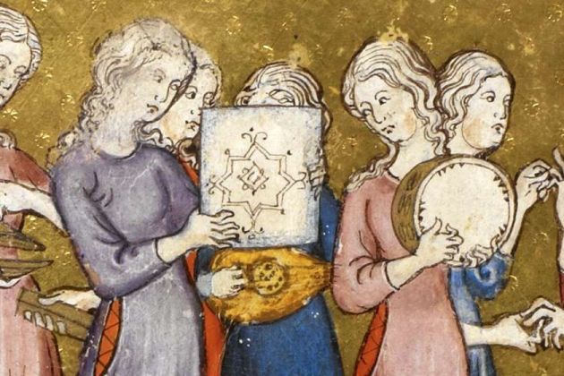 Representación de la Hagadà. Comunidad judía catalana. Siglo XIV. Font CCCB