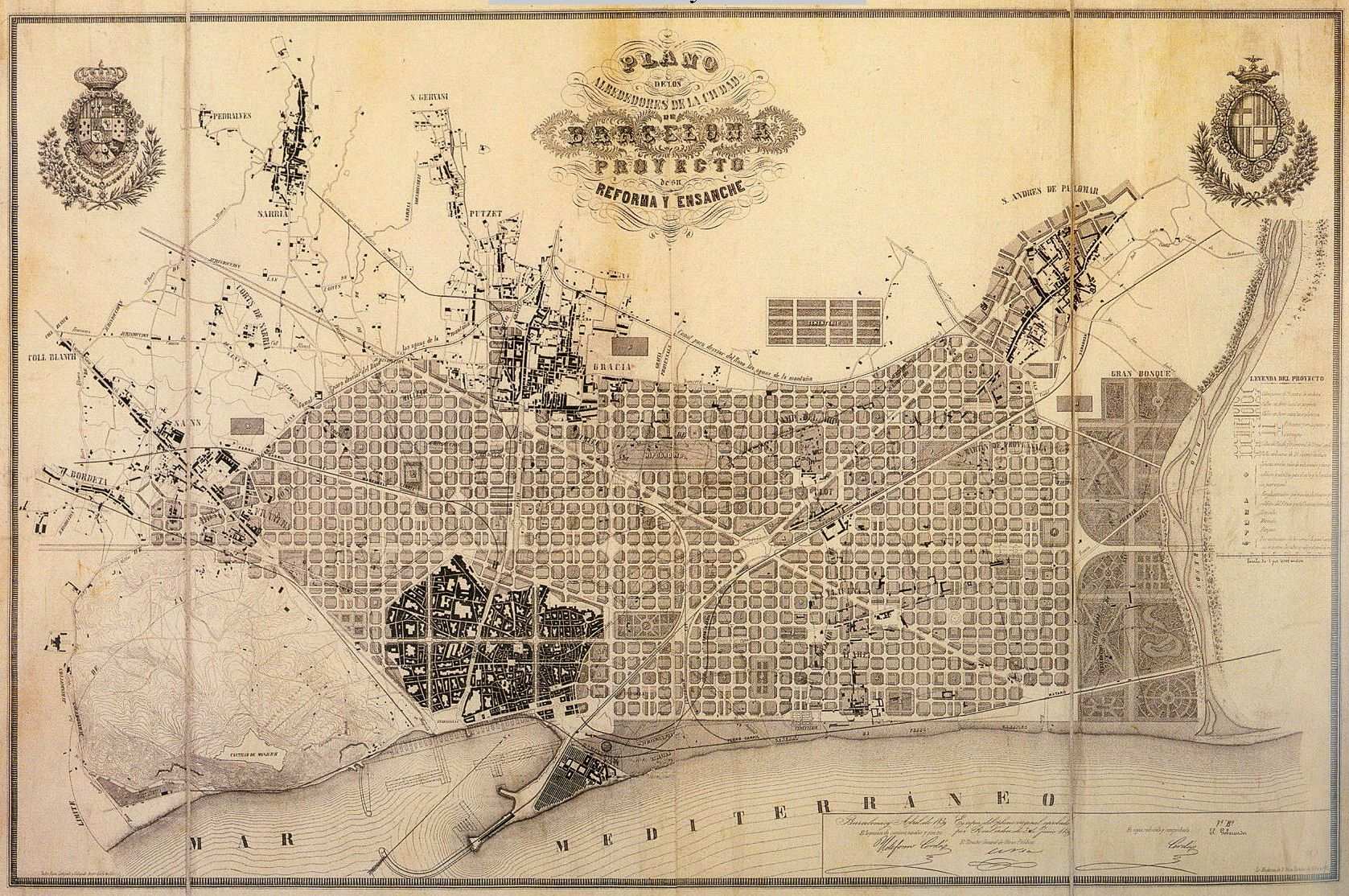 Nace Cerdà, el urbanista de la Barcelona contemporánea