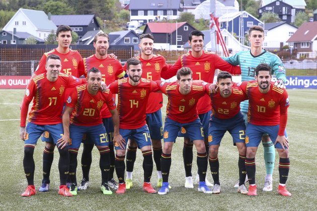 Selección española Islas Feroe EFE