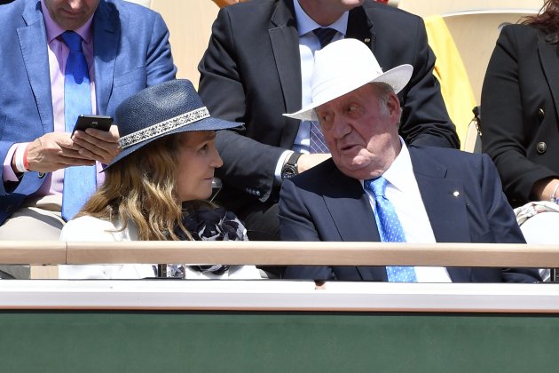 joan carles y elena navidad roland garros efe