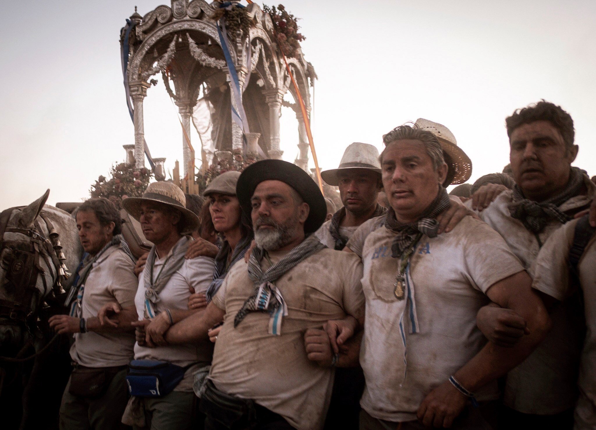 El Rocío de Huelva deixa set cavalls morts