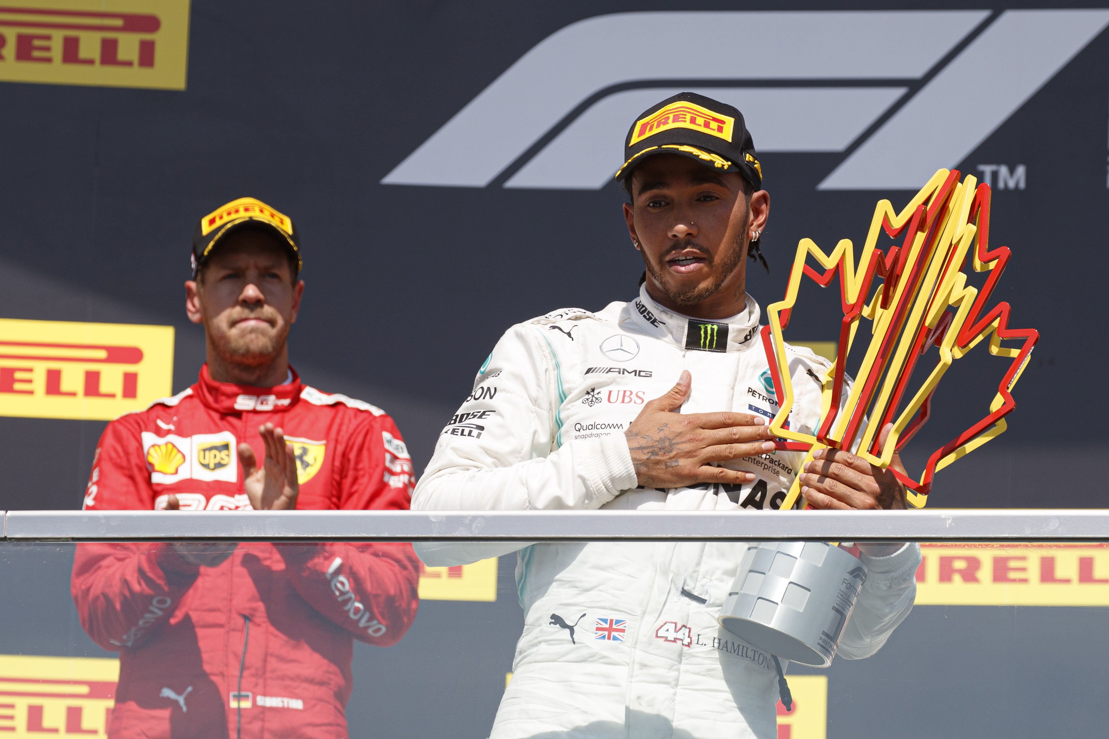 Hamilton se aprovecha del castigo a Vettel para triunfar en Canadá