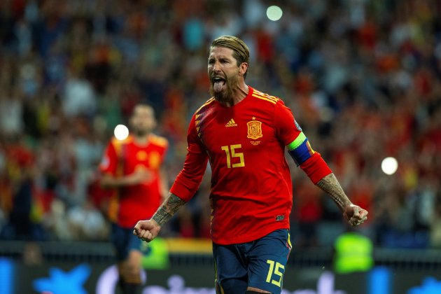 Sergio Ramos selecció espanyola Espanya Suècia EFE