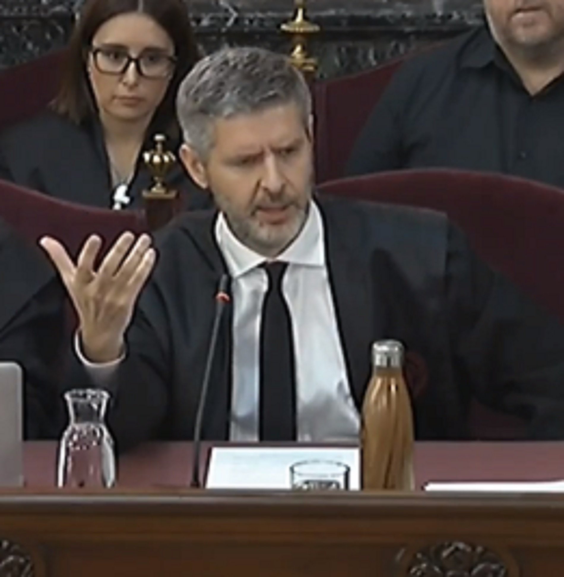 Catalan trial lawyer Van den Eynde: "An ideology is being persecuted"