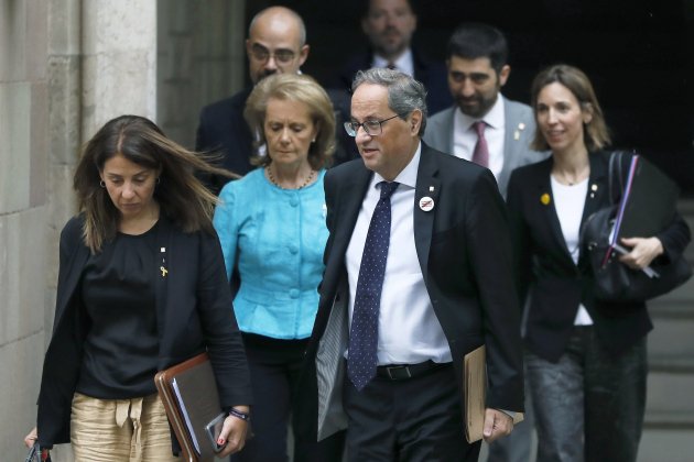 Quim Torra Meritxell Budó Govern EFE Quim Torra Meritxell Budó Govern EFE