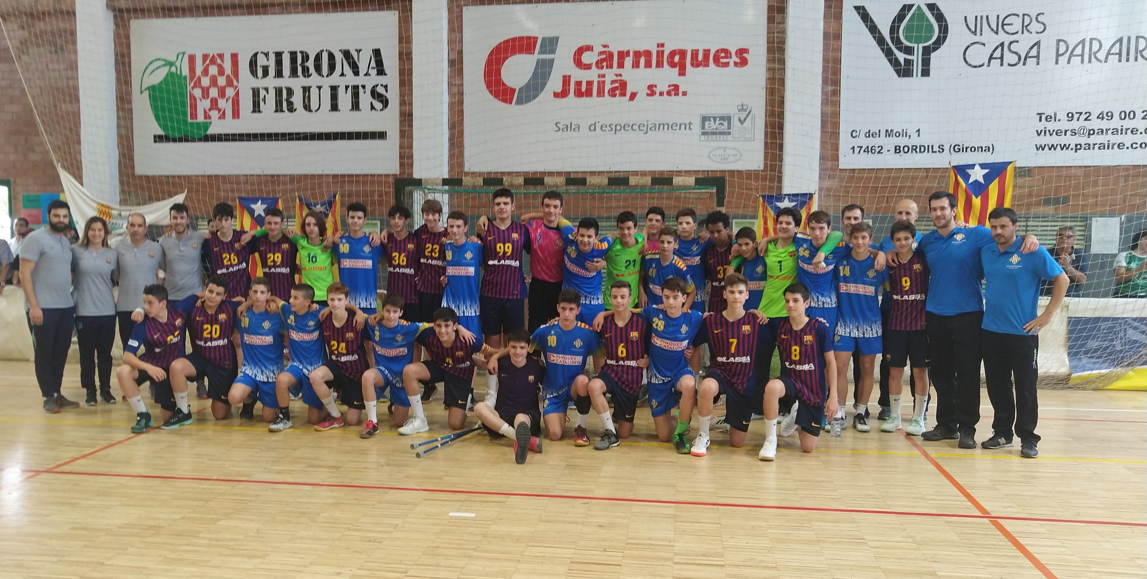 El Barça Lassa, campió i el Sarrià de Ter, subcampió al Campionat d'Espanya infantil