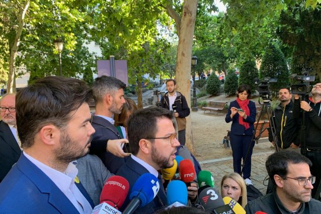 Pere Aragonès Suprem   Nicolas Tomás
