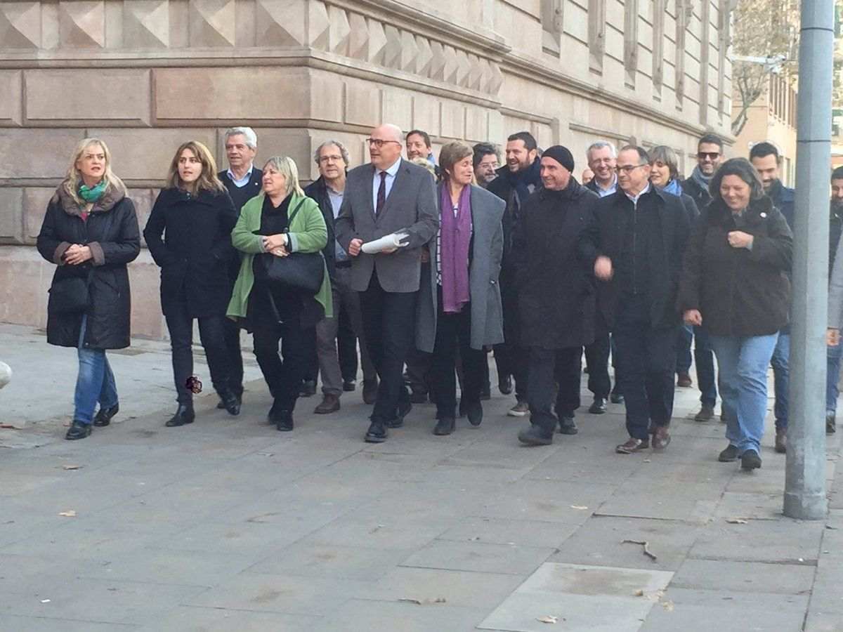 El juicio a la Mesa del Parlament comenzará el martes pese a las restricciones