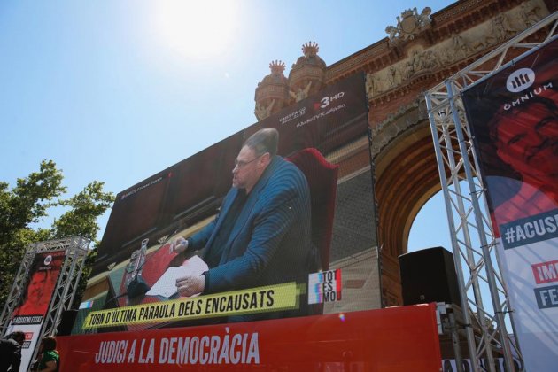 ELNACIONAL Ultima palabra Junqueras pantalla omnium - Sergi Alcàzar