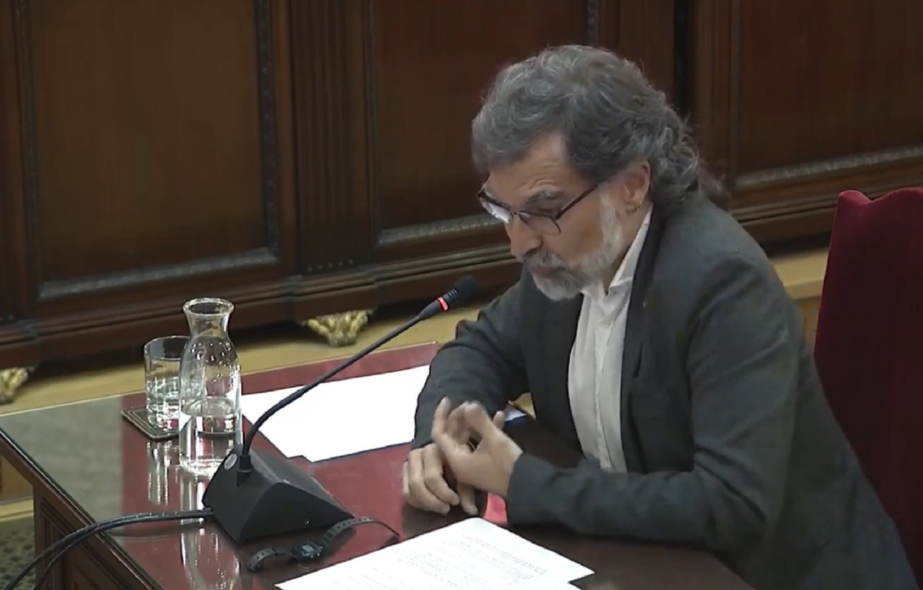 Carta de Cuixart: "La respuesta a la sentencia sólo puede ser la reincidencia"