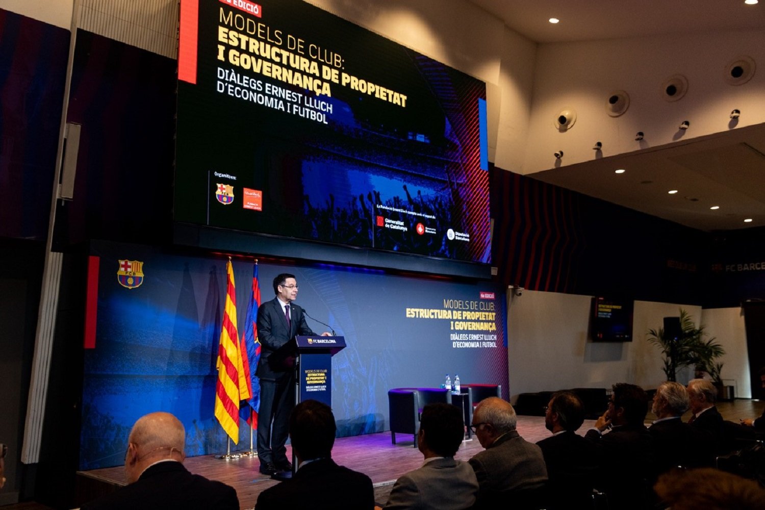 Bartomeu: "Sempre intentem mantenir les arrels a Catalunya"