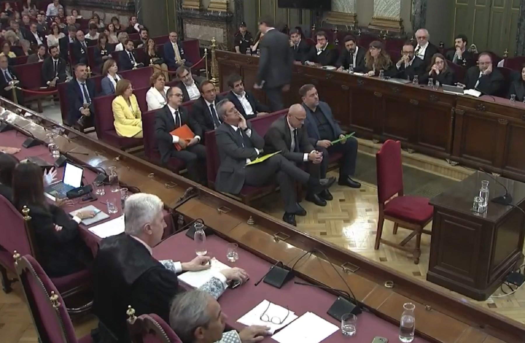 The Catalan independence trial, over until judges decide on their sentences